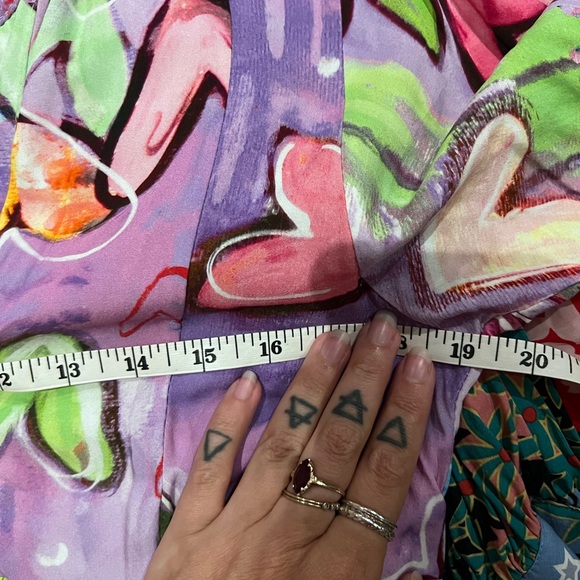 Fun print maxi dress M - Picture 6 of 6